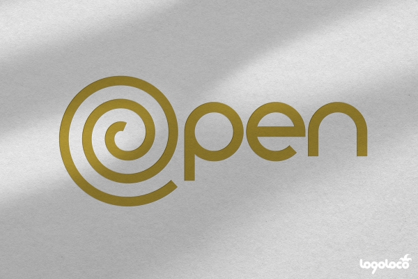 Open: logo e coordinata