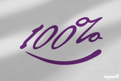 100%: logo e coordinata